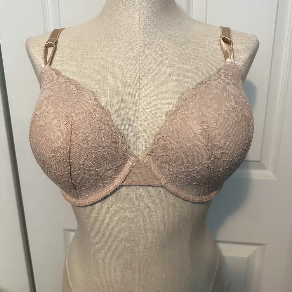 Victoria's Secret Sexy Tee Lightly Lined Lace Demi Bra 34G NWOT
